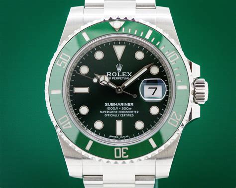 black and green rolex|Rolex sub green bezel.